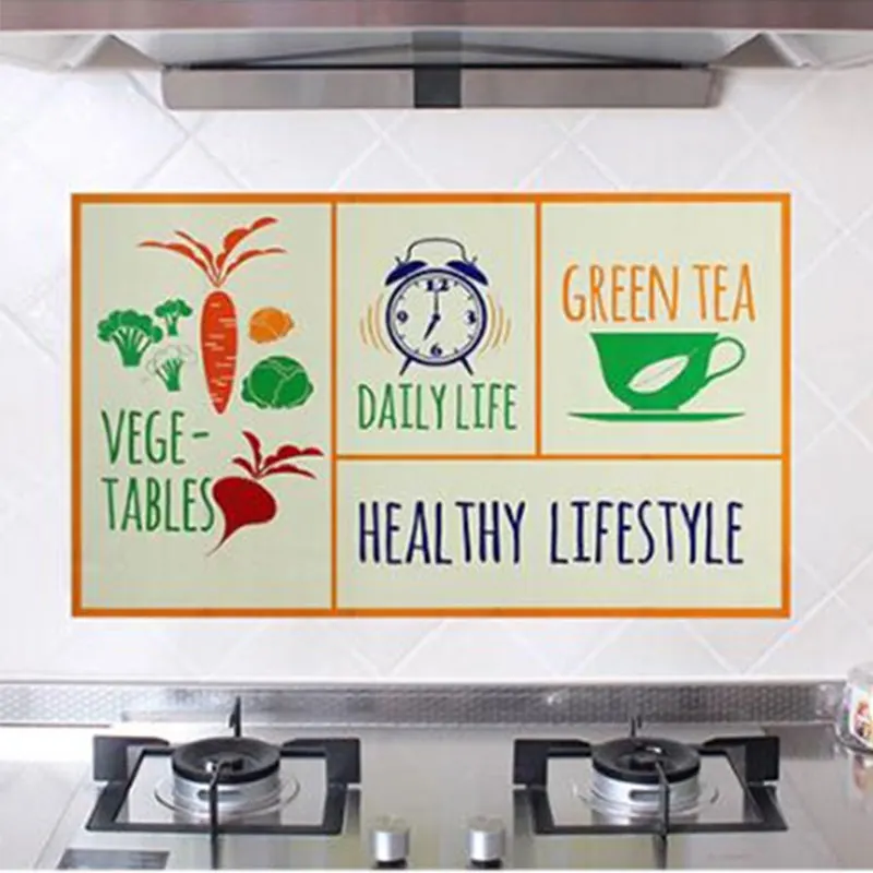 Kitchen Wall Stove Aluminum Foil Oil-proof Stickers Anti-fouling High-temperature Self-adhesive Croppable Wall Sticker Kitchen Wall Stove Aluminum Foil Oil-proof Stickers Anti-fouling High-temperature Self-adhesive Croppable Wall Sticker