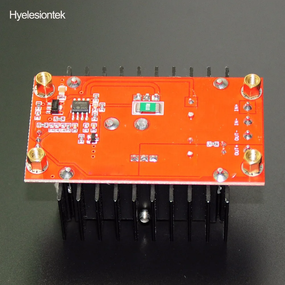 DC-DC повышающий конвертер постоянного тока повышающий преобразователь модуль Регулируемый статический регулятор напряжения 10-32 В до 12-35 в повышающий 150 Вт 6А