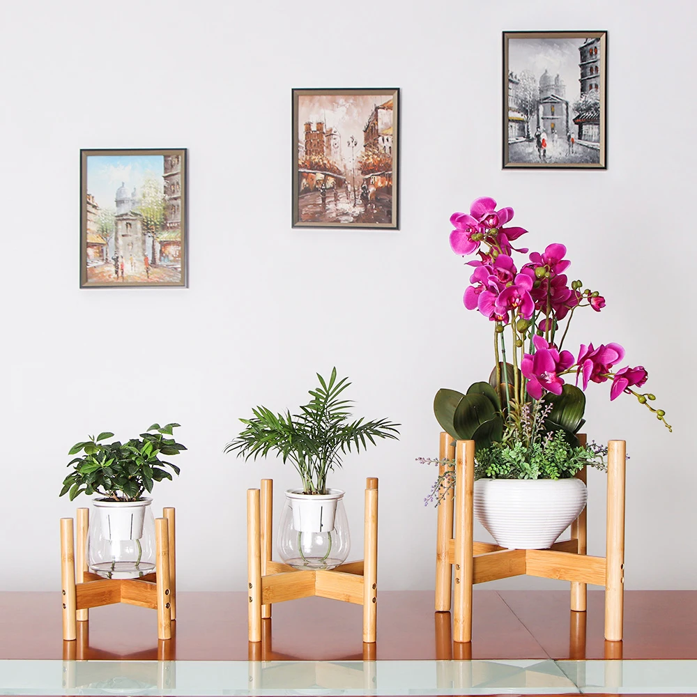 

Simple Flower Pot Holder Plant Stand Flowerpot Stand Floor-Standing Flower Pot Bonsai Holder Garden Home Flower Stand