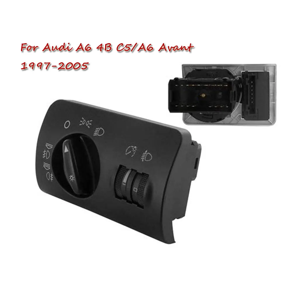 4B1 941 531C 23 Pins 4B1941531C Car Headlight Fog Light Switch Black For Audi A6 4B C5/A6 Avant 1997-2005 B1 531 C | Автомобили и