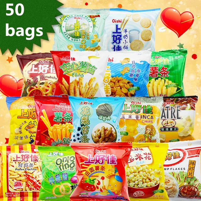Chinese Snacks Potato Chips Children's Best Gift Mix Taste Snack Gifts
