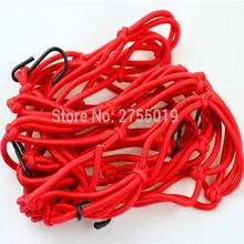 Motorcycle Adjustable 6 Hooks Luggage Cargo Helmet Mesh Elastic Network Motorcycle Luggage Net