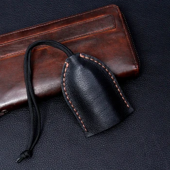 

100% Genuine Leather Car Key Wallet Men Keys Holder Smart Keys Case Top Quality Male Man EDC Housekeeper Keys Organizer