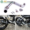 Motorcycle Exhaust Middle Pipe FOR Duke 125 200 250 390 2012-2016 Slip On