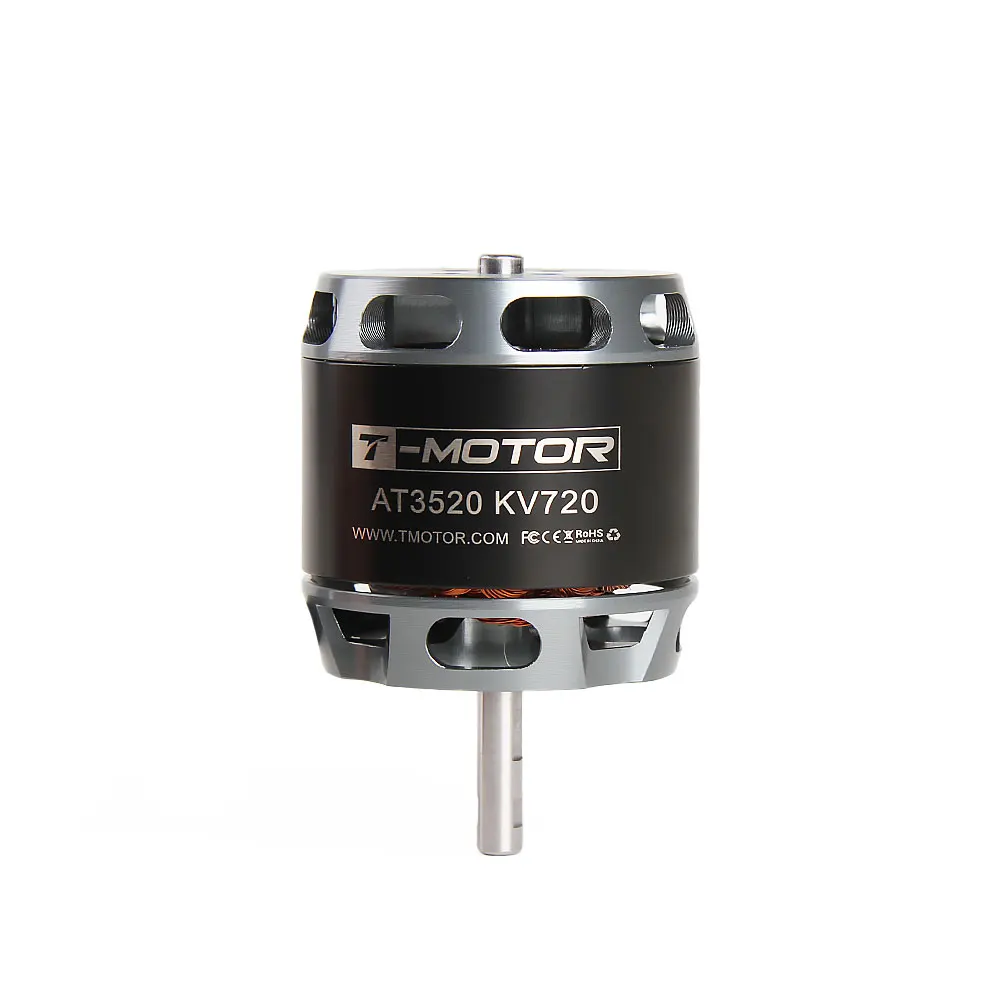 T-MOTOR AT3520 длинный вал KV550 KV720 KV850 бесщеточный двигатель для дальних дронов фиксированное крыло БПЛА