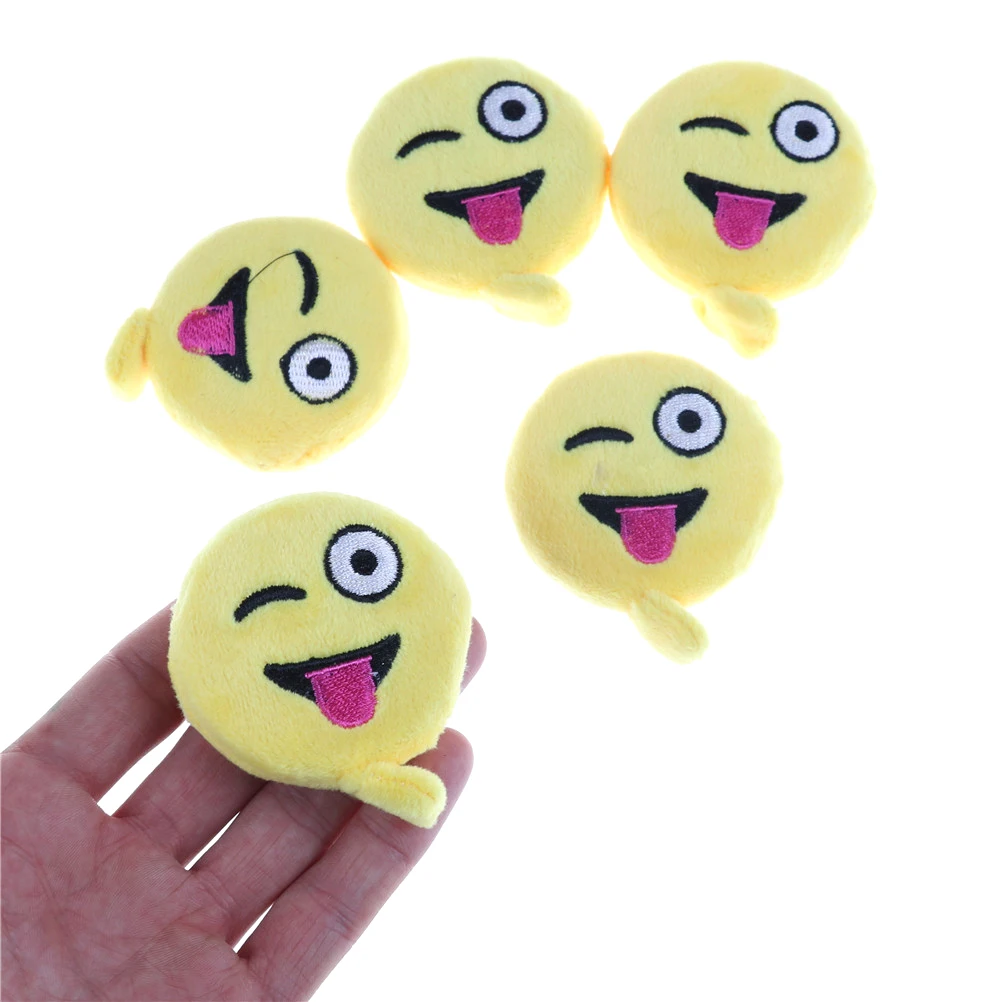 

1PCS Kawaii Mini Emoji Measure Tape Cute Portable Plush Ruler Measuring Tool For Kids Children Party Gift Souvenirs