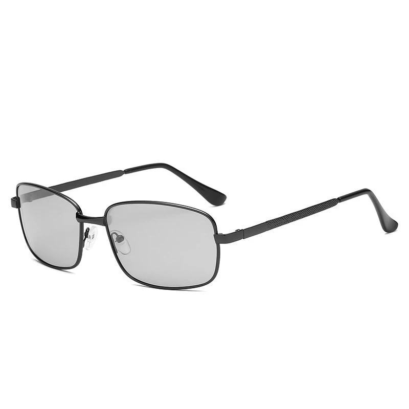 Выбор вождения фотохромные солнцезащитные очки мужские Поляризованные хамелеоны прямоугольные полярные солнцезащитные очки для рыбалки безопасные очки поляроидные