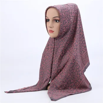 

Muslim Lady Plain Pure Color Bubble Chiffon Hijab Scarf Long Big Shawl Head Cover Wraps Fashion All Match Hijabs Scarves poncho