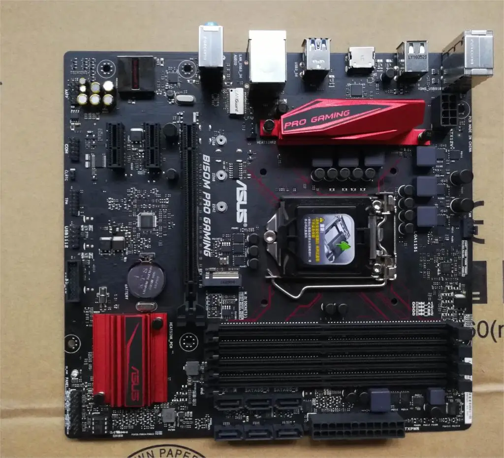 B150M PRO игровая настольная материнская плата B150 б/у 90% новая | Компьютеры и офис