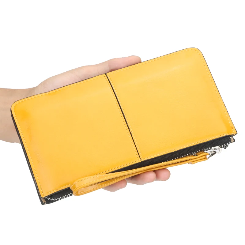 

Brand Wallet Women PU Leather Lady Purses High Quality Money Clutch Long Handy Wallet Card Holder Female Cellphone Pocket Wallet