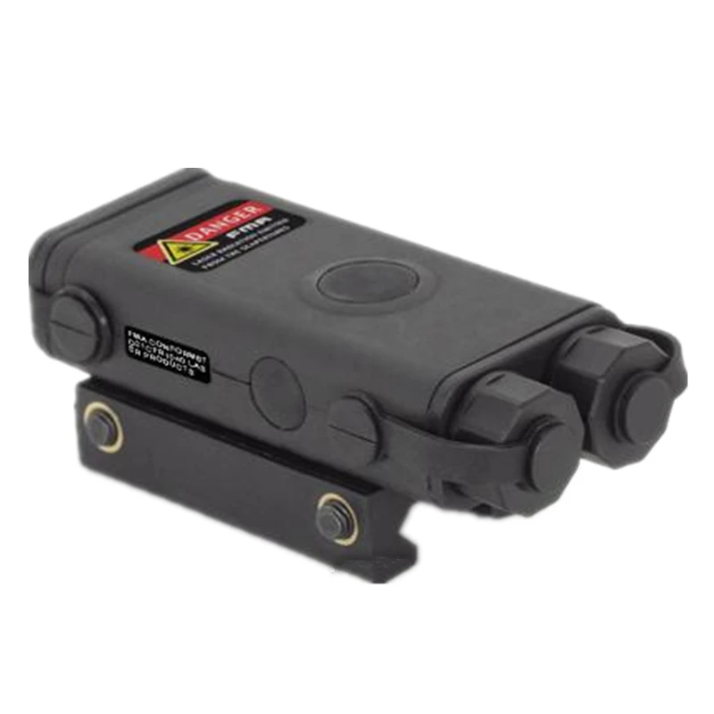 Тактический красный точечный фонарик лазер для прицела Черный DE|flashlight red laser|tactical