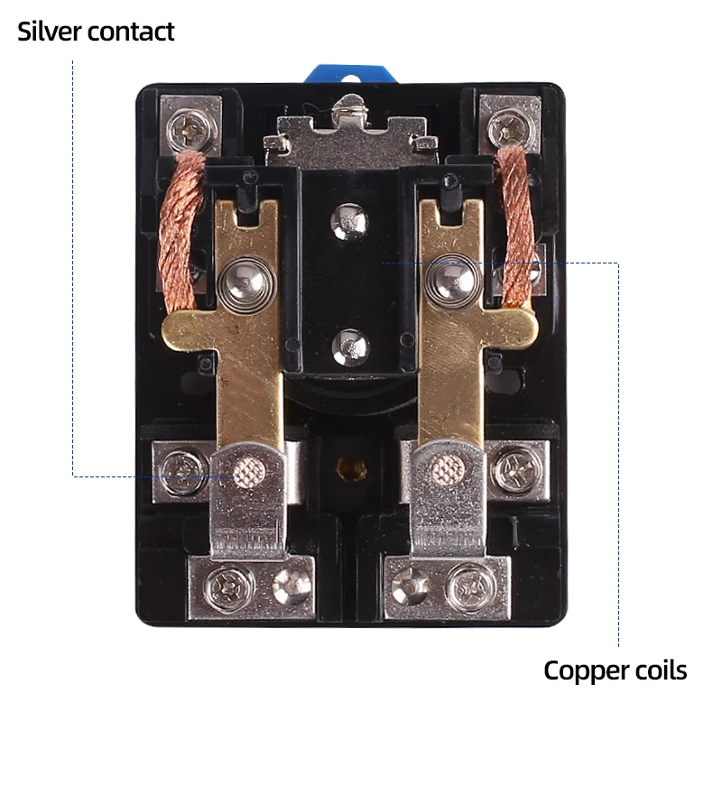 Высокомощное реле 12V 24VDC 220VAC JQX-62F 2Z 80A серебряное Контактное электрическое реле PCB
