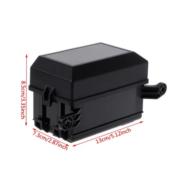 

Auto Fuse Socket Box 6 Relay Holder 5 Road For Nacelle Car Truck SUV Insurance