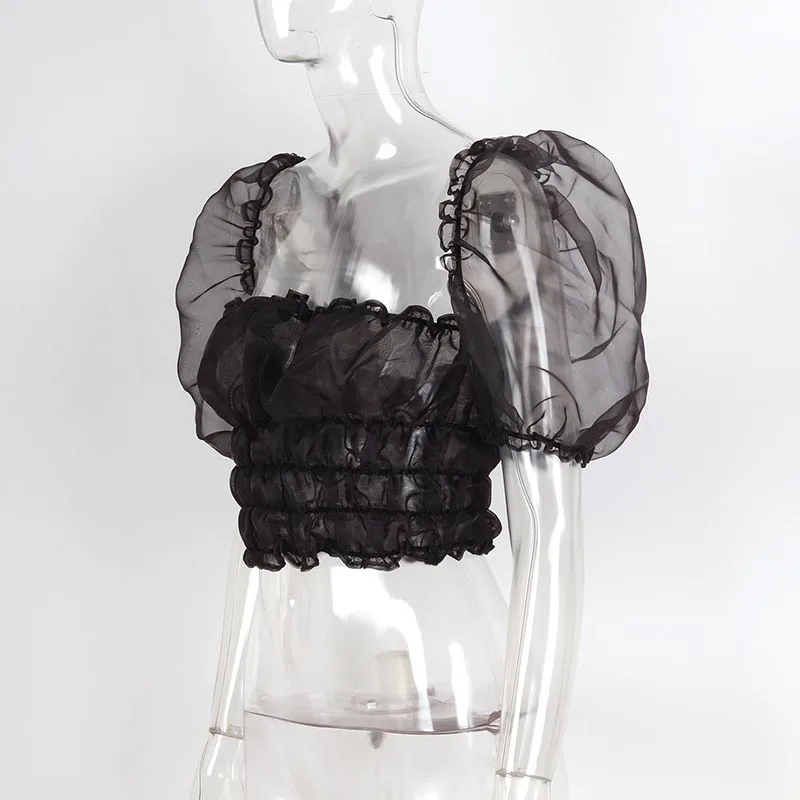Forefair Lace Top Sexy Summer  (2)