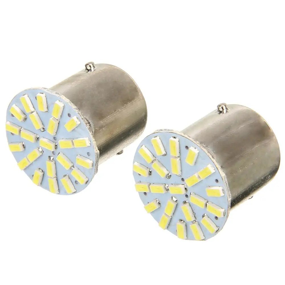 10 шт 24V 1156 BA15S 1206 22SMD светодиодный запасной светильник Холодный белый