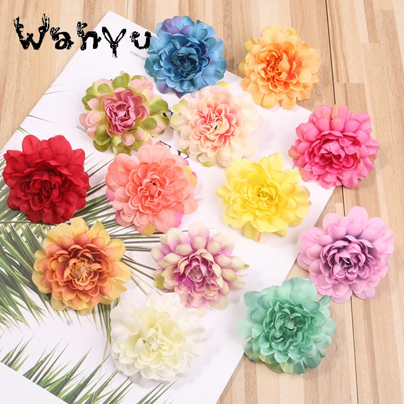 Artificial Cymbidium Head For Table Decoration Orchid Flower Heads DIY Wedding Bride Hand Flowers Home | Дом и сад
