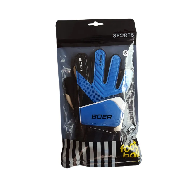 Futbol детская секция Вратарские Нескользящие перчатки нескользящий материал прочный тонкий срез легкий дизайн футбольные перчатки
