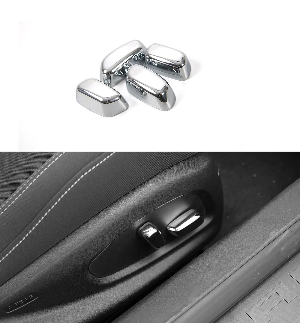 SHINEKA ABS кнопка регулировки сиденья переключатель декоративная ручка крышка планки для Chevrolet Camaro+ Автомобиль Стайлинг