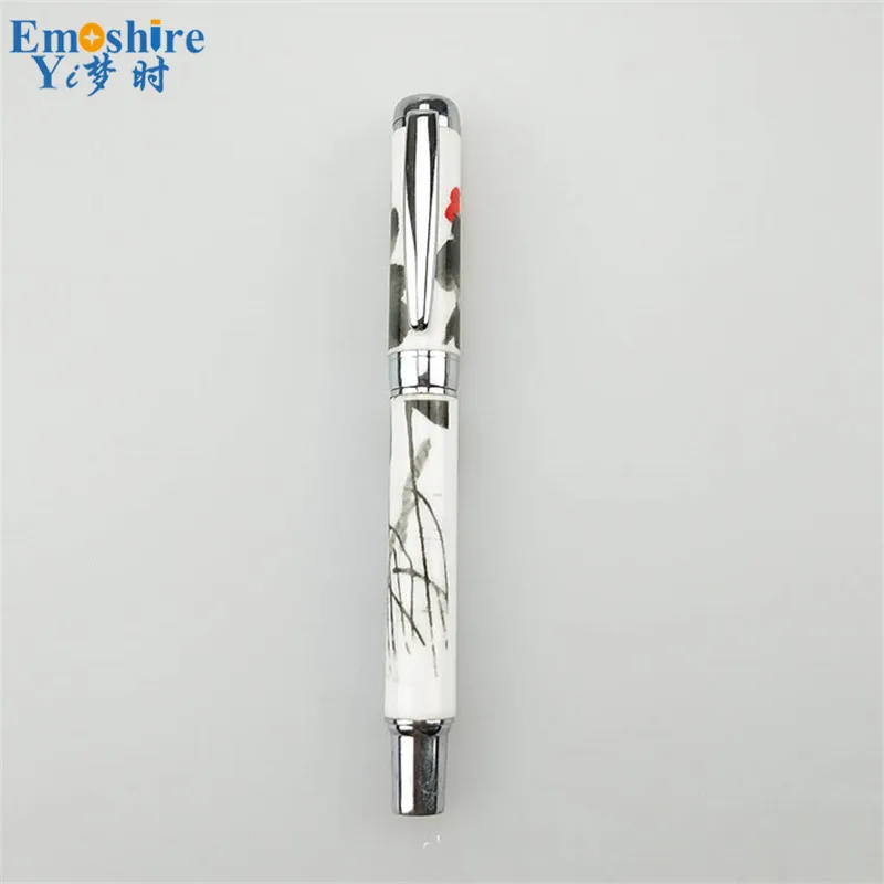 Emoshire Blue and white ceramic gel pen creative stationery advertising pen promotional gifts custom LOGO celebration gift (7)