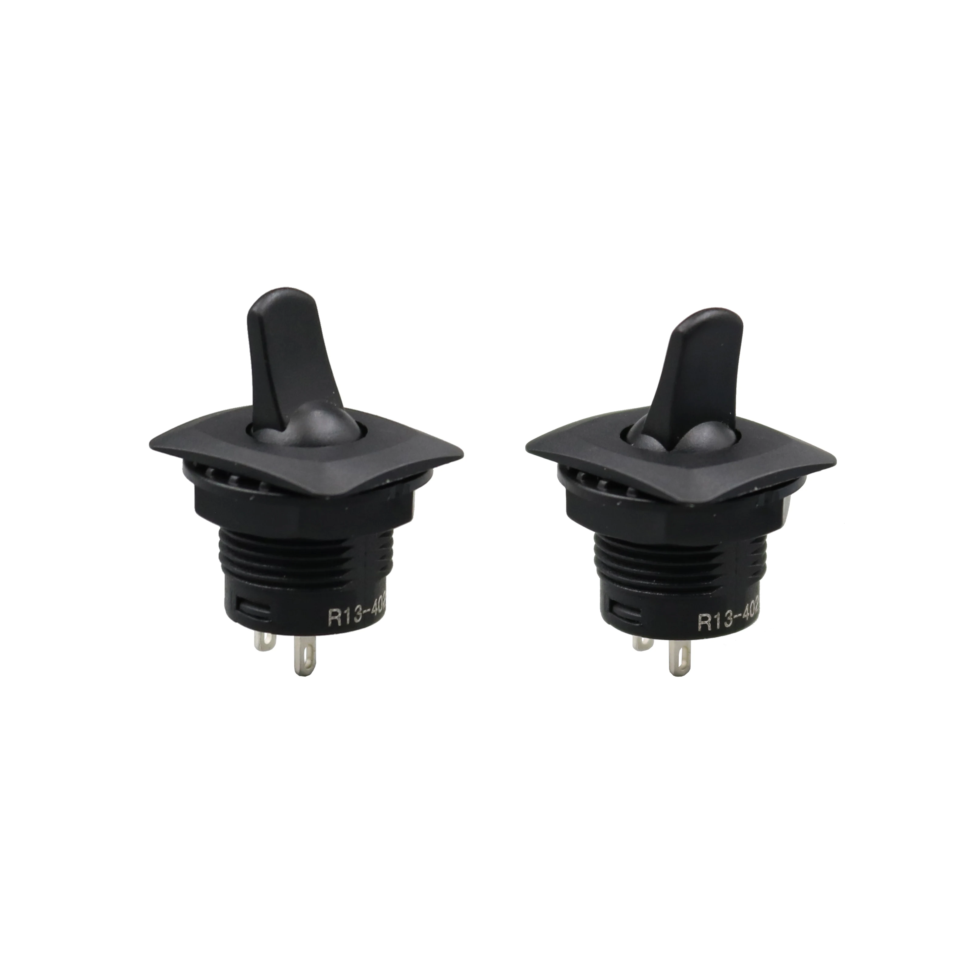 3Pin 3Position SPDT Round Toggle Switch -OFF- 1Pcs R13-402 Momentary ON ON 