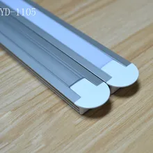 FedEx DHL 2 м/шт. 60 шт./лот Светодиодные ленты свет бар Алюминий профиль для мягкой Светодиодные ленты SMD5050, SMD3528, SMD5630