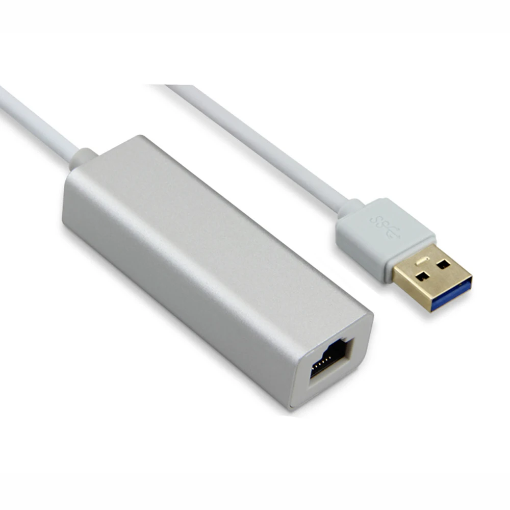 10/100/1000 Мбит/с RJ45 к USB 3,0 внешний сетевой адаптер сети Gigabit Ethernet конвертер для ноутбука