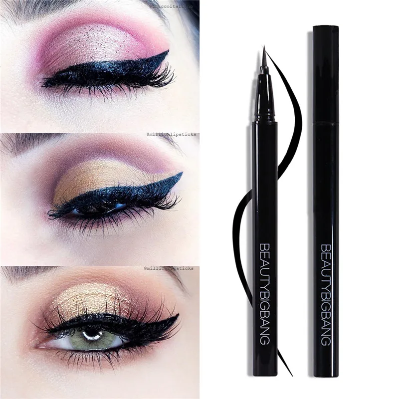 

BeautyBigBang Hot Sale Black Color Eye Liner Makeup Waterproof Long Lasting Eye Pencil Liquid Eyeshadow trousse maquillage femme