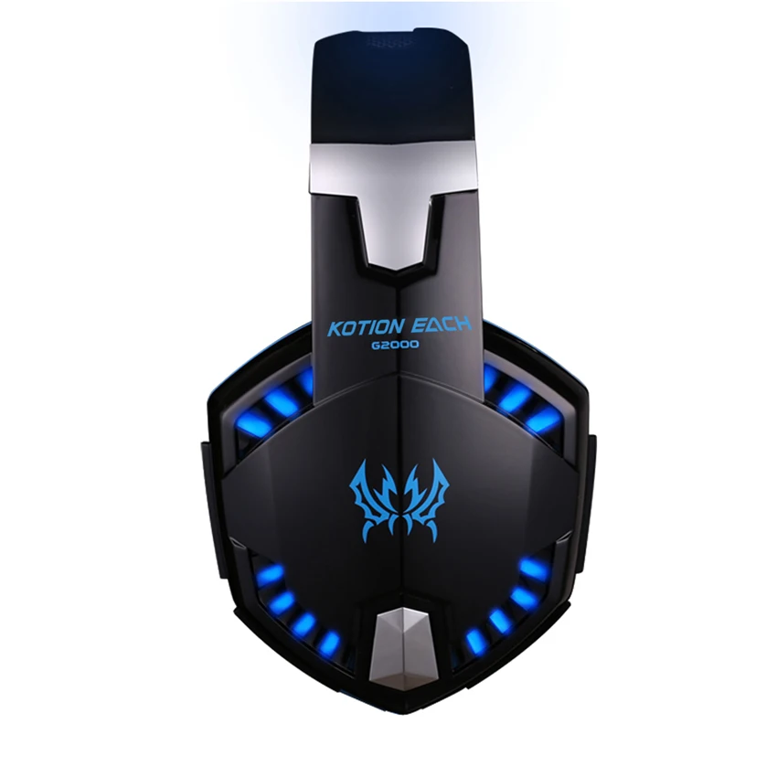 Игровые наушники KOTION G2000 игровая гарнитура шлем Стерео PC Gamer с микрофоном