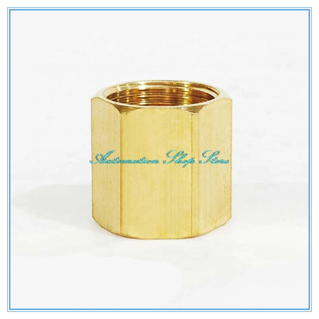 

Brass Copper Hose Pipe Fitting Hex Coupling Coupler Fast Connetor Female Thread 1/8" 1/4" 3/8" 1/2" 3/4" BSP