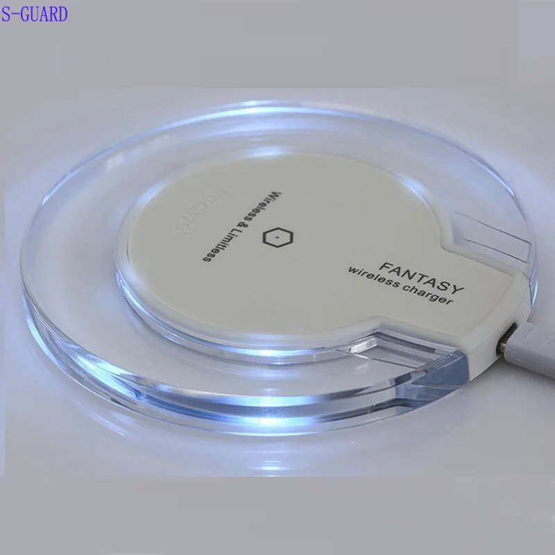 

S-GUARD Qi Wireless Charger Charging Pad Original for SAMSUNG S8 S6 S6Edge+ Plus S7 S7Edge Note5 Lumia 920 Iphone X iphone8 plus