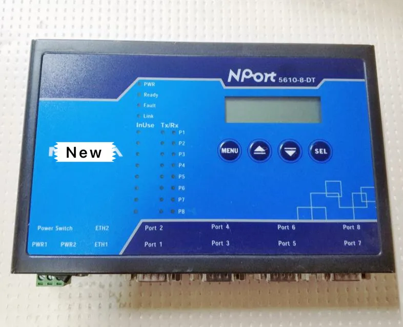 N-порт 5610-8-DT N порт 8-порт RS-232 последовательный сервер DB9 тип рабочего стола |