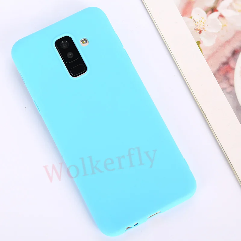 Light Blue Мягкий чехол для телефона с изображением Макарон s для samsung Galaxy A5 A7 A3 J5 J7 Prime J3 силиконовый чехол для samsung Note 9 S9 S8 Plus чехол - Цвет: Light Blue