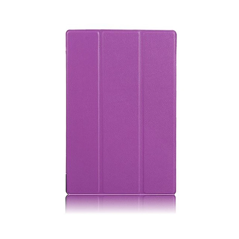 GUKEEDIANZI Модный Магнитный 3 складной чехол-книжка для sony Xperia Z2 Tablet 10," из искусственной кожи защитный чехол для планшета - Цвет: zi