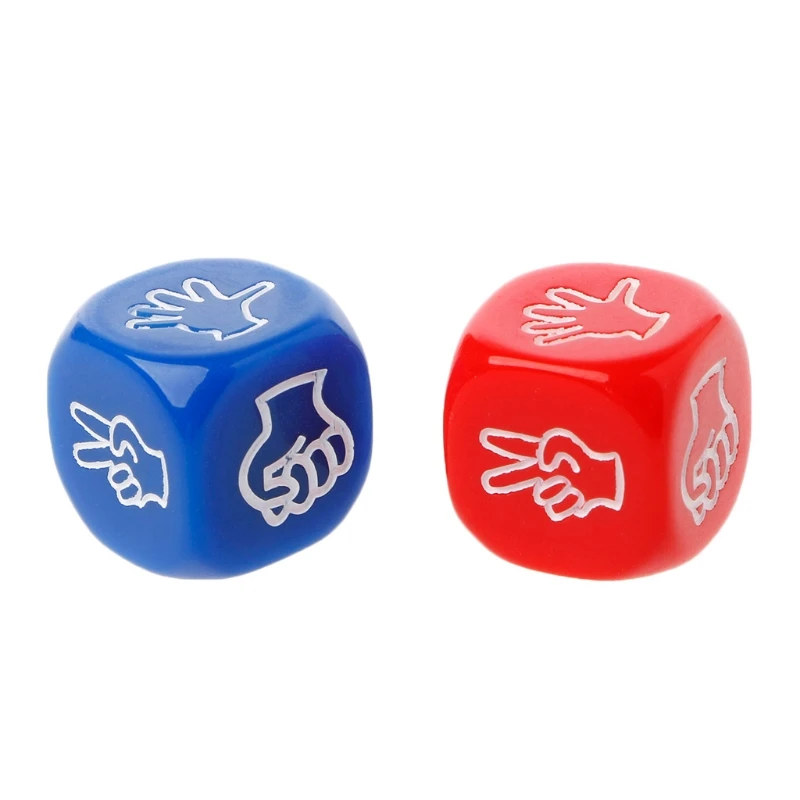 

Drinking Game Dice Rock Paper Scissors Finger-guessing Gambling 6-Side 20mm Toys