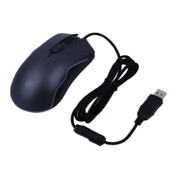 

Programmable 7 Buttons USB Wired Mouse 4000DPI Ergonomic Optical Mouse Backlight E-Sports Gaming Mouse for LOL DOTA gamer