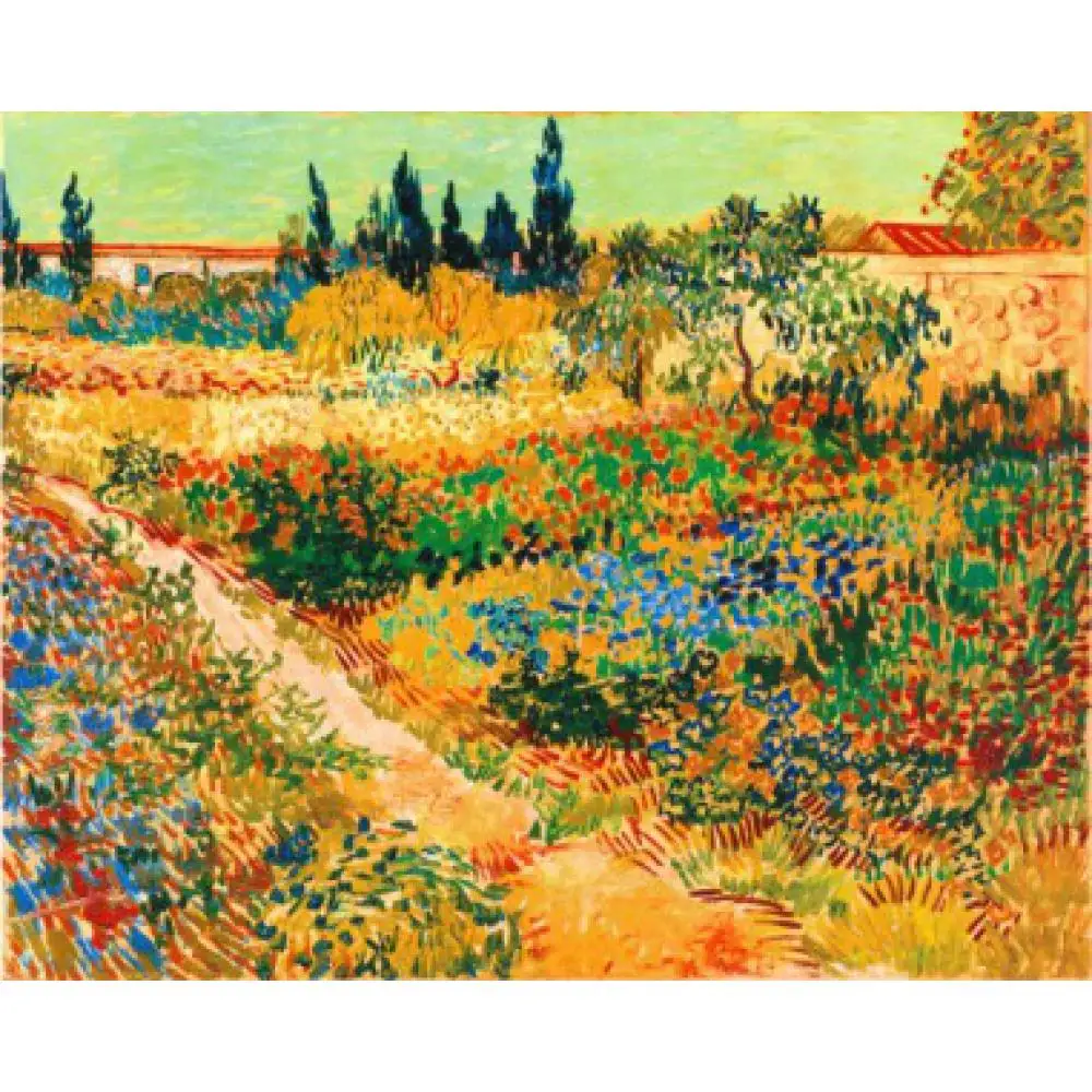 High quality Vincent Van Gogh paintings for sale BLUHENDER GARTEN MIT
