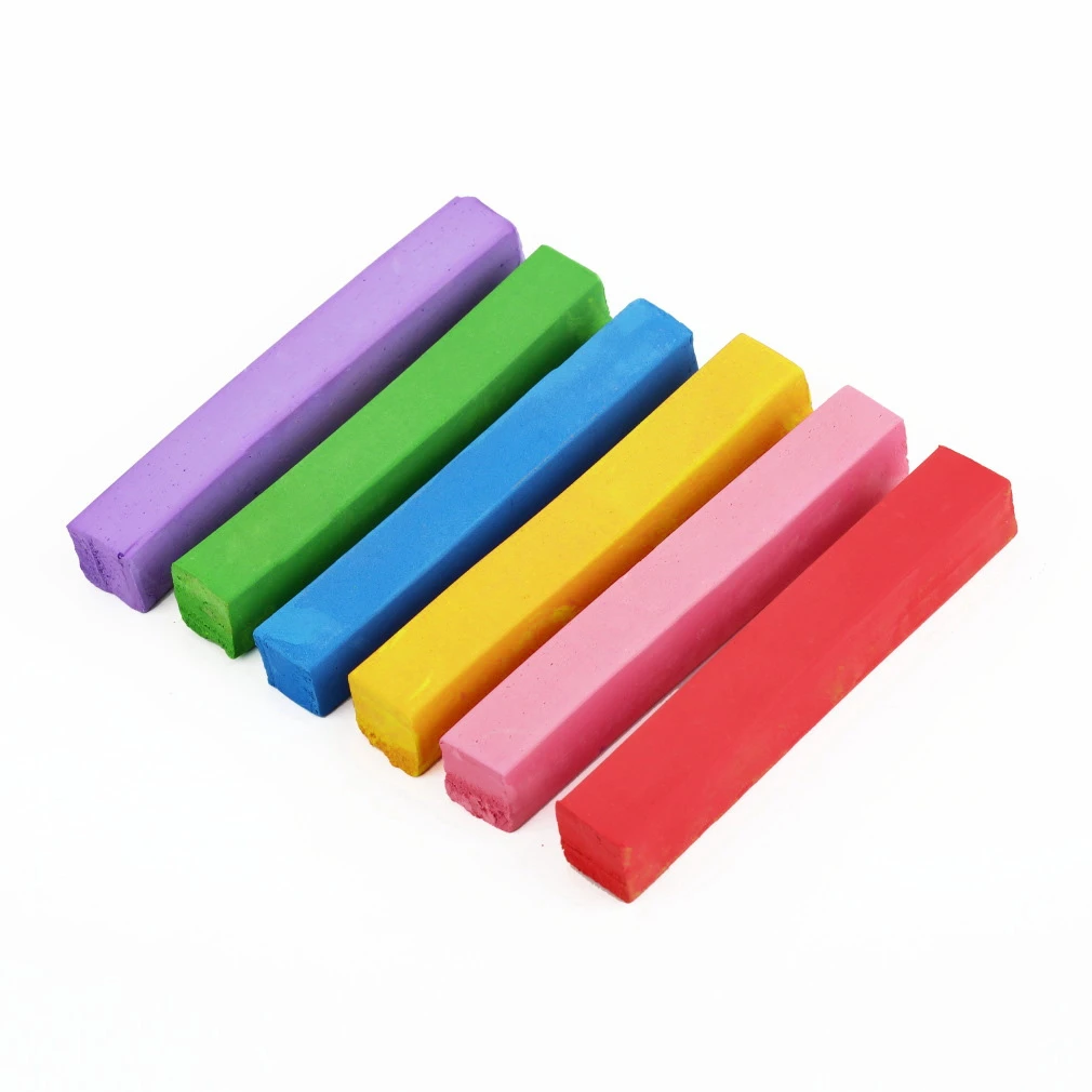 Temporary 6 Colors set Crayons For Hair Non Toxic Hair Color Chalk Dye