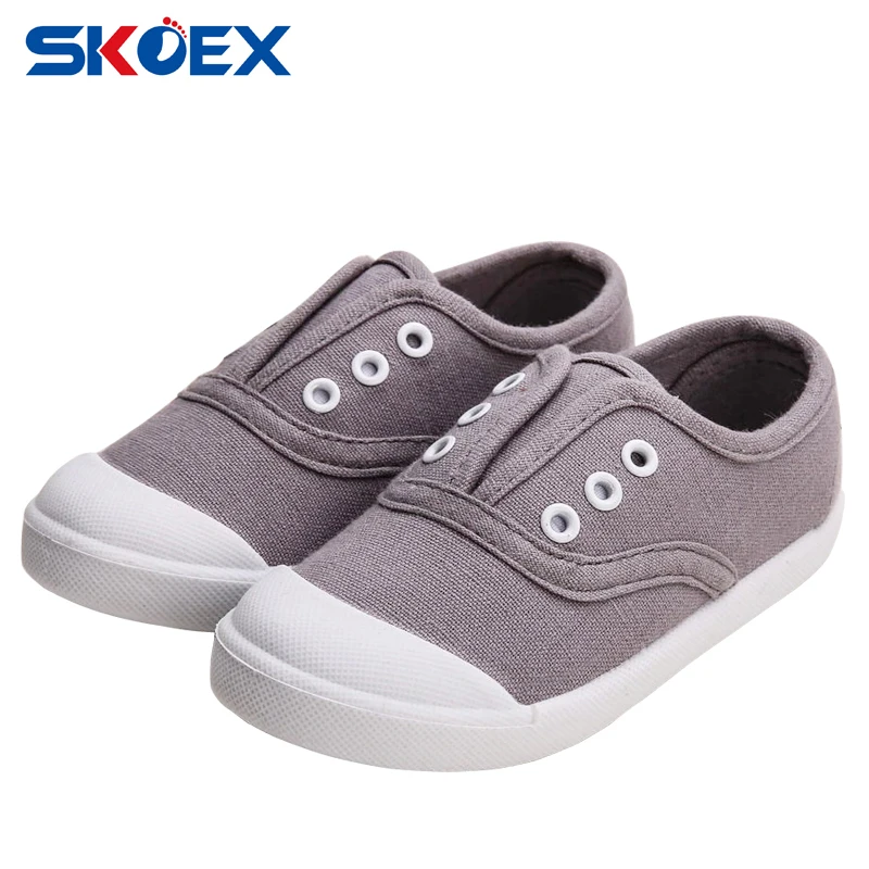 New Children Canvas Shoes Boys Girls Plimsolls Fashion Kids Sneakers Baby First Walkers Running Shoe (Toddler/Little Boys)