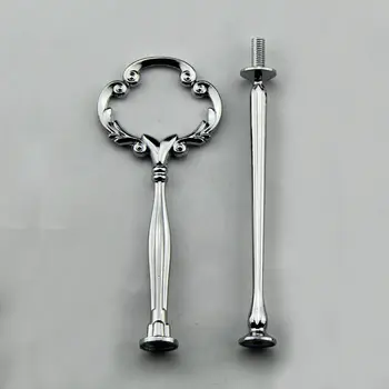 

FREE SHIPPING 2 tiers The little sunflower design style cake stand handles/metal cake stand centres. 760 sets/ bag.