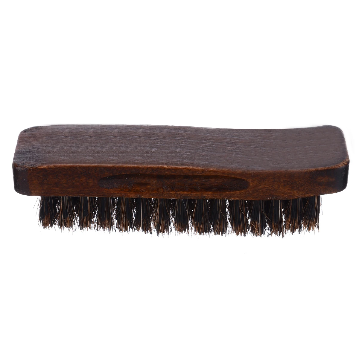 Деревянная ручка натуральной щетины с добавлением конского волоса; обувь Блеск для ногтей Полировка щеточка для чистки инструмент для уборки дома гаджет