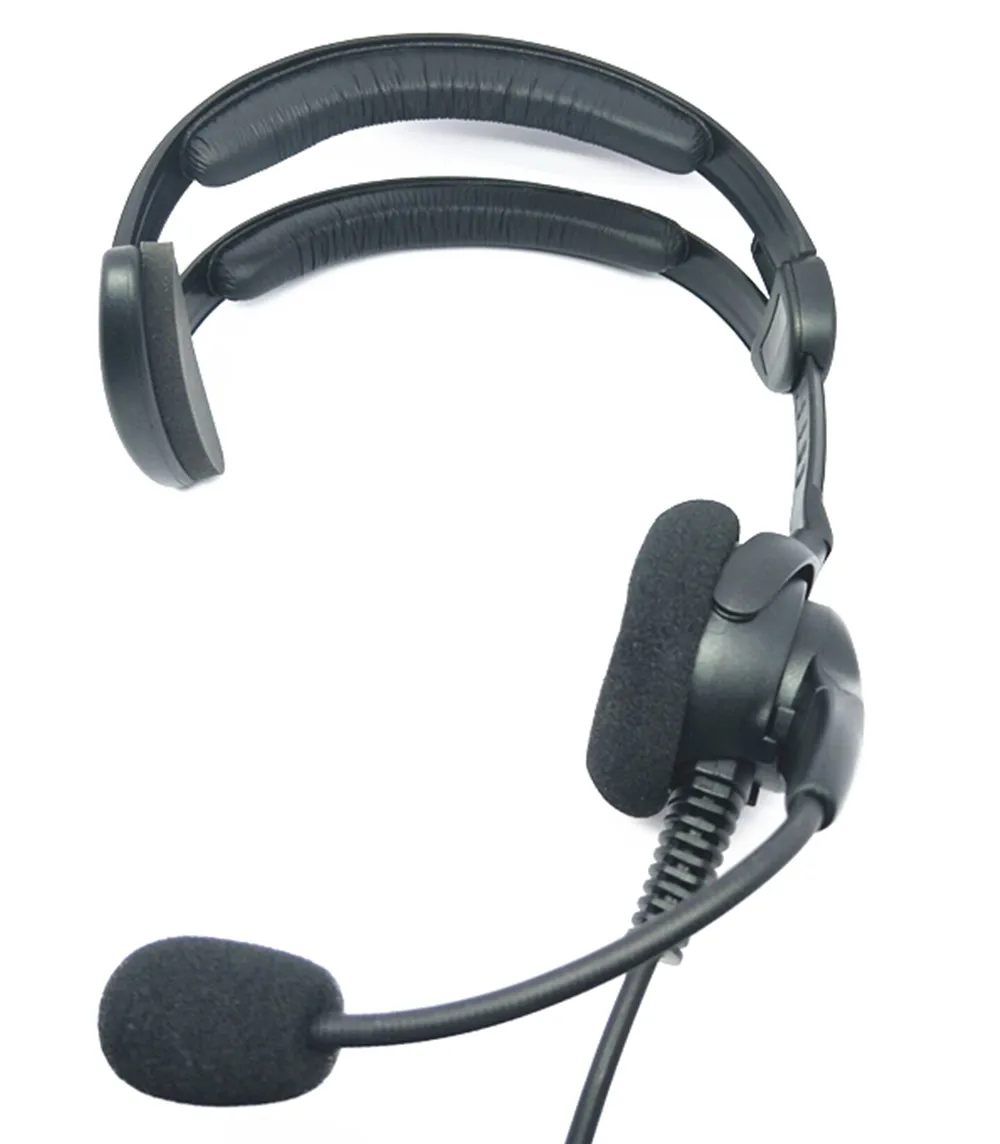OPPXUN 2 контактный микрофон PTT гарнитура с микрофоном для Kenwood Baofeng UV 5R UV5R GT 3 Walkie Talkie CB