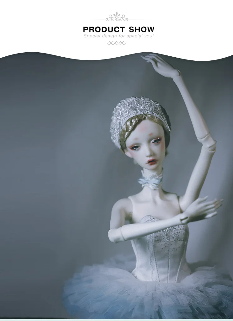Продукт 1/4 Белый лебедь SD BJD кукла 48,5 см Fairyland Iplehouse Мода Мужской тело подарок как