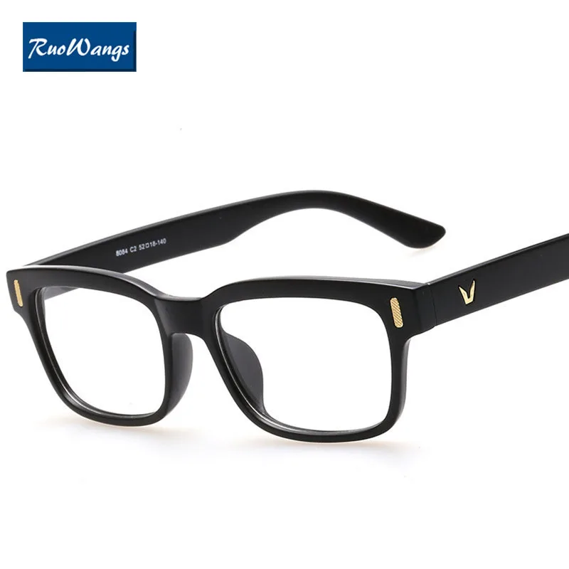 

RuoWangs eyewear brand protection optical frame eyeglasses men clear lens glasses for computer eyewear oculos de grau women