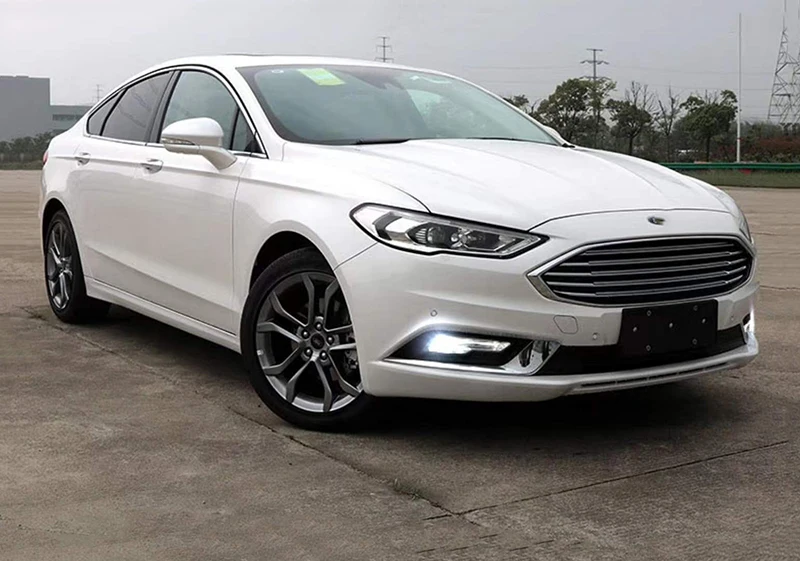 Автомобиль мигает 2 шт. Led DRL дневные ходовые огни для Ford Fusion Mondeo Водонепроницаемая противотуманная лампа фары фара