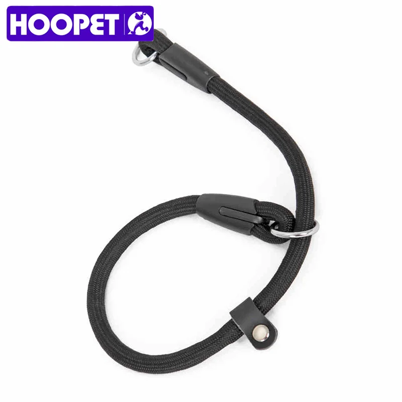 

Hoopet Pet Collar Adjustable Size Big Dog Collar Harness Outdoor Training Leash Convenient Supply Dog Cat