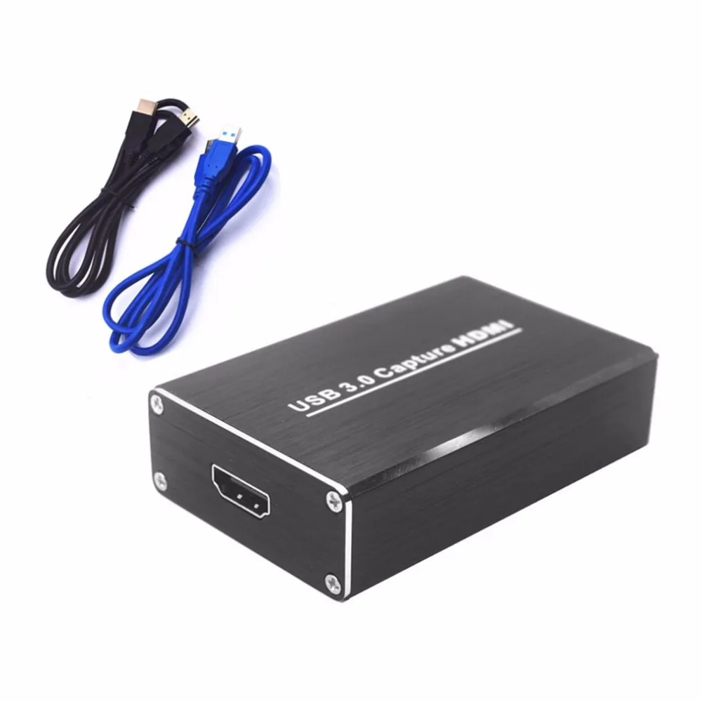

Free Drive USB3.0 Capture HDMI To USB Capture Video Capture Dongle HD Phone Games Meeting Video Capture Box For OBS POTPAYER