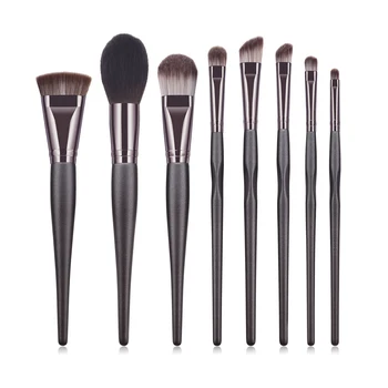 

BANXEER Makeup Brush Set 8pcs Eye Brushes Set Make up Tool Kit For Eyes Eye Liner Shader natural-synthetic hair