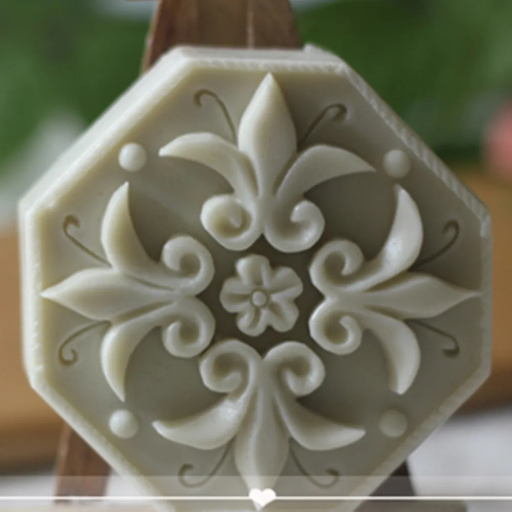

Grainrain Soap Mold Craft Flower Silicone Soap Making Mould Candle Resin Handmade Mold