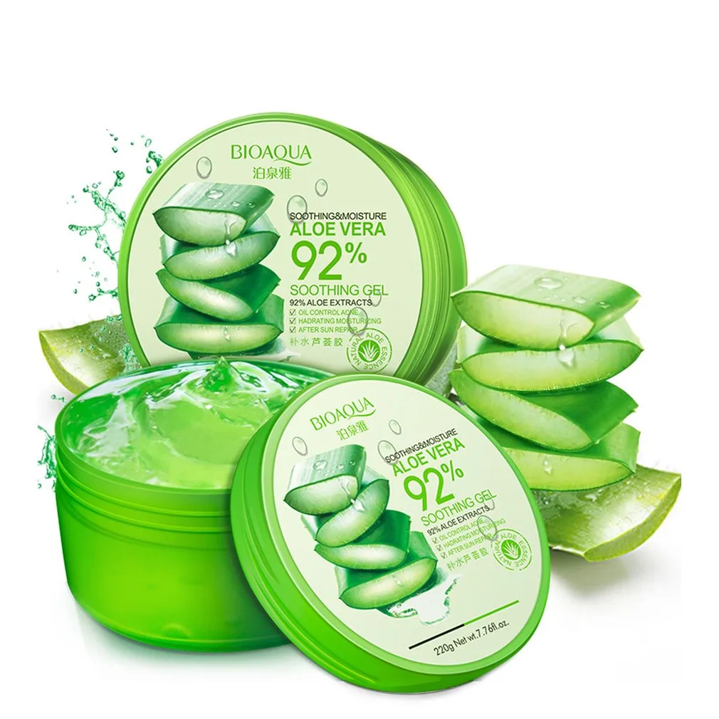 Pure Natural Aloe Vera Smooth Gel Acne Treatment Face Cream