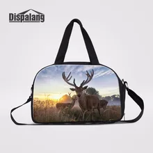 Dispalang Лось большая сумка для путешествий Сумки с независимые туфли складная дорожная вещевой сумки унисекс дорожные сумки для багажа